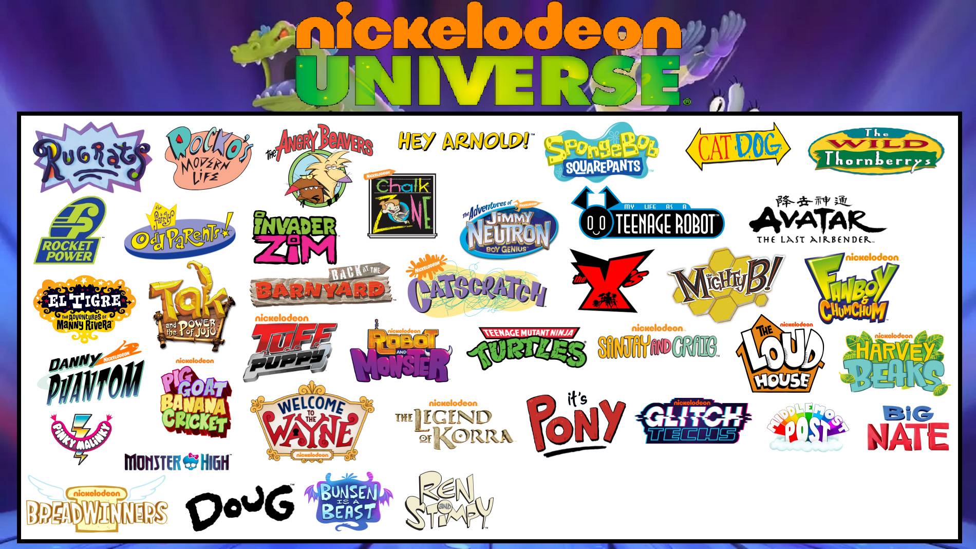 My Nickelodeon Universe by kinghammer413 on DeviantArt