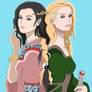 Arwen and Eowyn