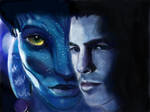 Jake and Neytiri - Avatar movi