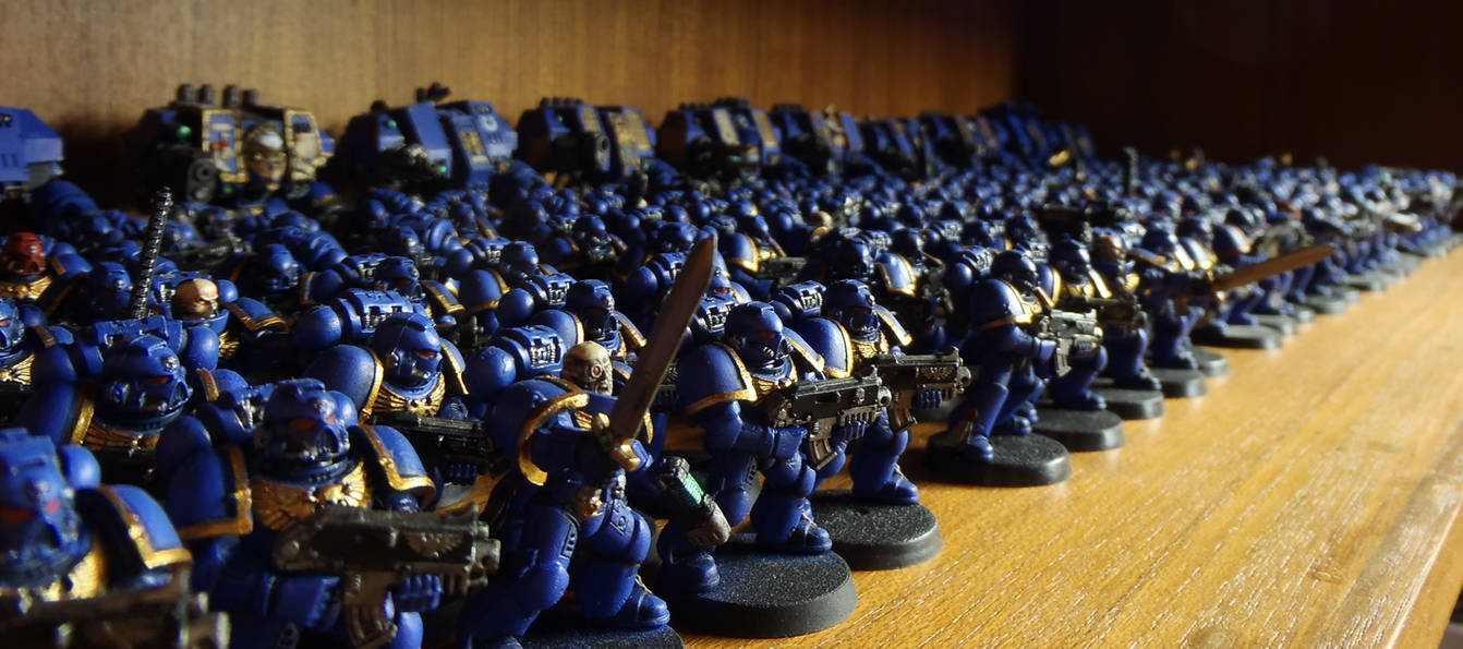 My Ultramarines army