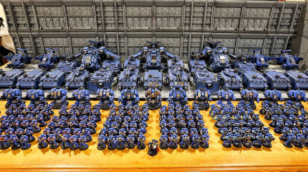 My Ultramarines army