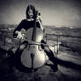 girl and cello