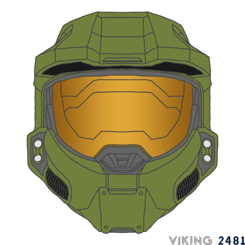 Master Chief's Helmet [GEN3] by Viking2481 on DeviantArt