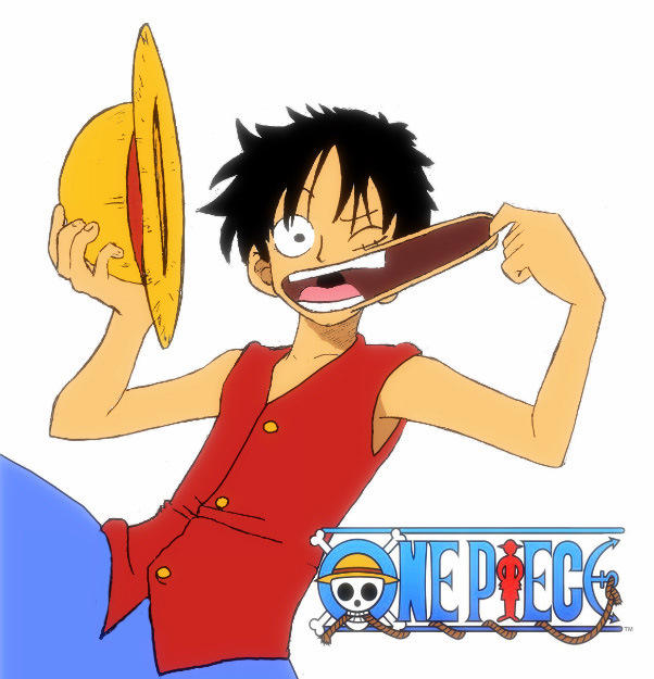 One Piece- Color Luffy by Eseyy on DeviantArt
