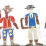 Wild West Weasles Wyatt Lionel and Milo