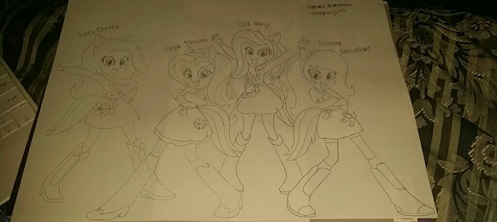 .:MLP EG:. Let's go Wondercolts! (sketch)