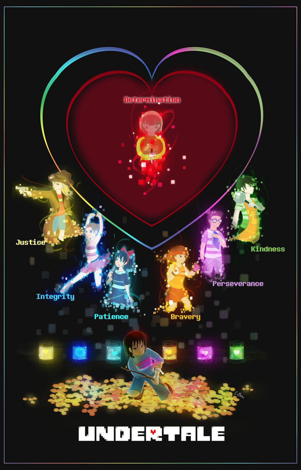 Undertale Poster by Enneworld on DeviantArt