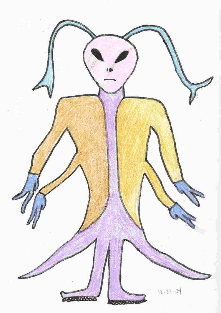 Alien in robes by Queen-of-the-Jungle on DeviantArt