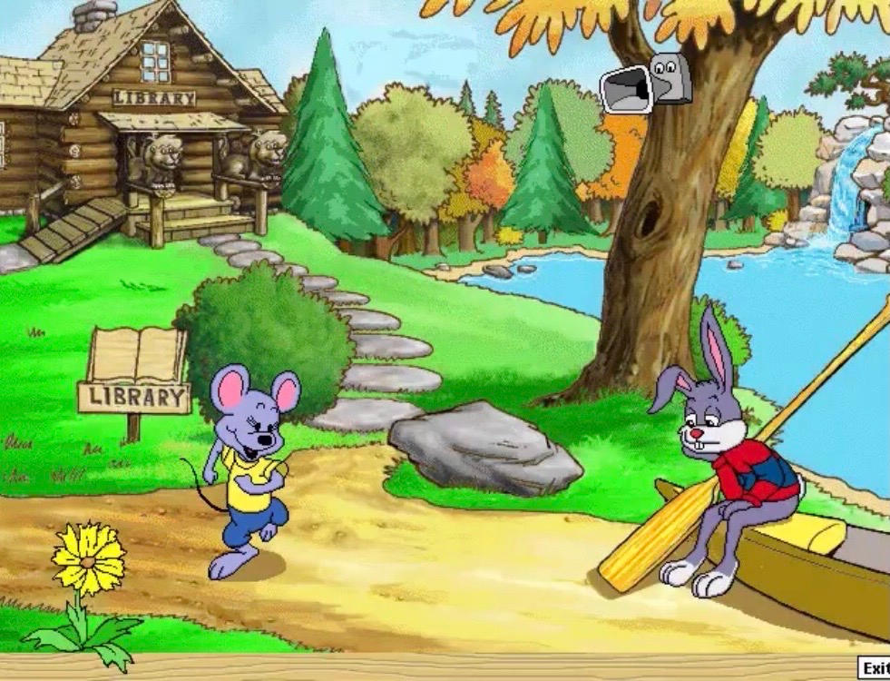 Mattie saw Reader Rabbit by Joshuamoore1999 on DeviantArt