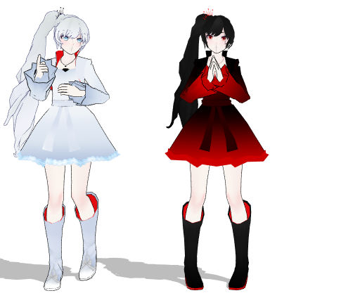 My edited Weiss model by Prussian-vodka on DeviantArt