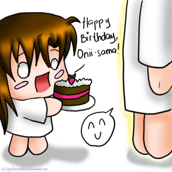 happy birthday, Onii-sama