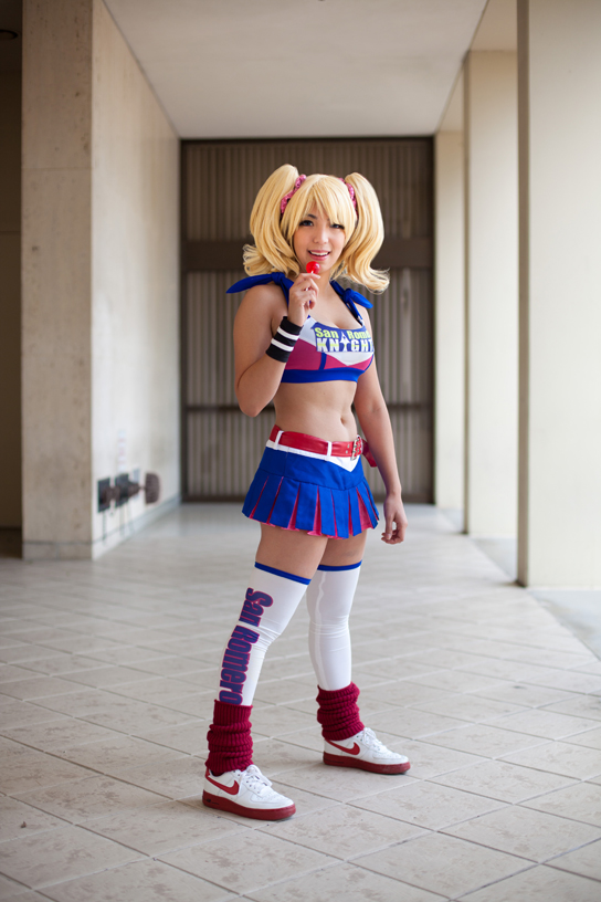 Lollipop Chainsaw Juliet Starling Statue by chriswalsh.deviantart