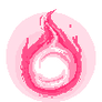 Emoji - Pink Fire