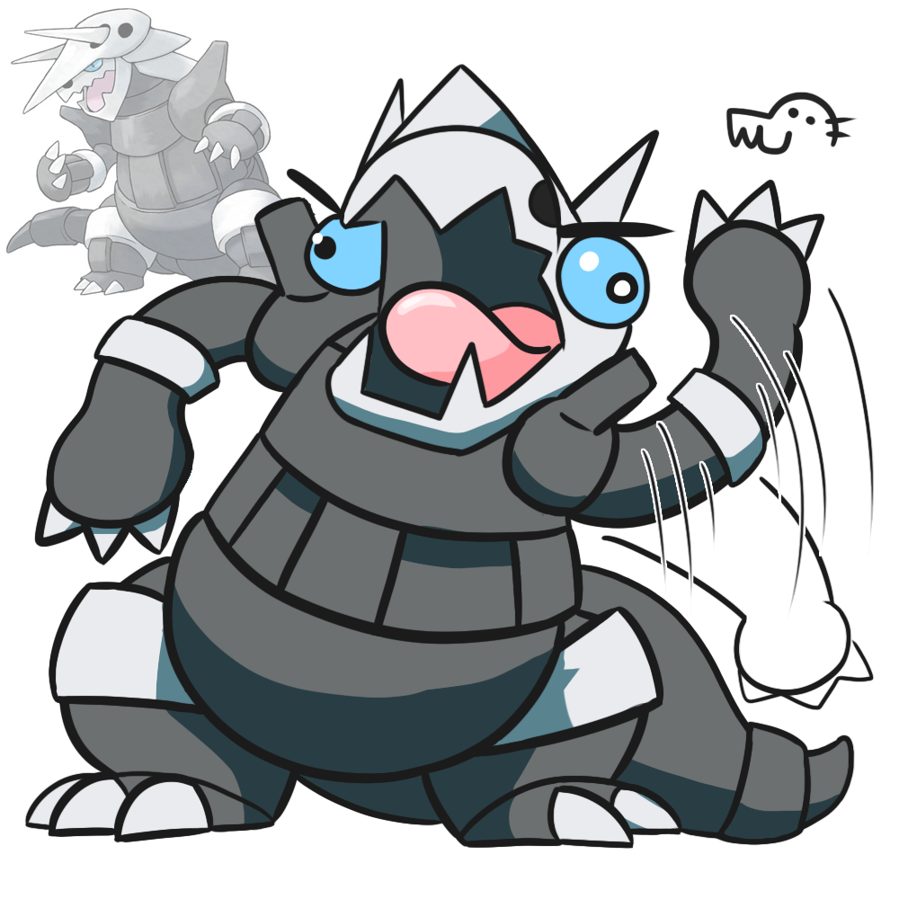 Warm Up - Aggron by Garry-O-Jelly on DeviantArt