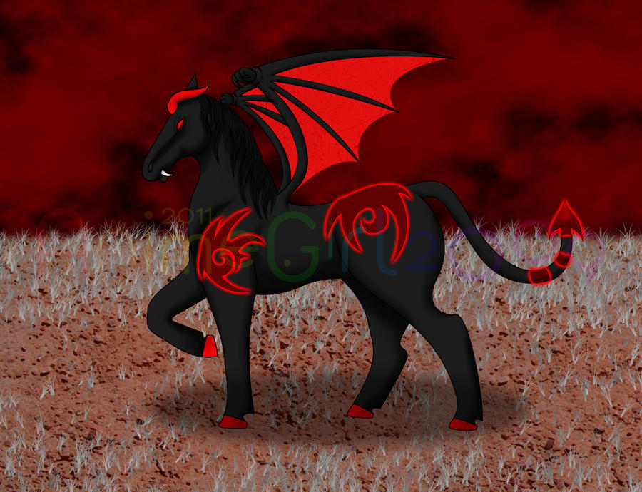 Devils Riding/horse Devil Horse by AnimeGirl2009 on DeviantArt