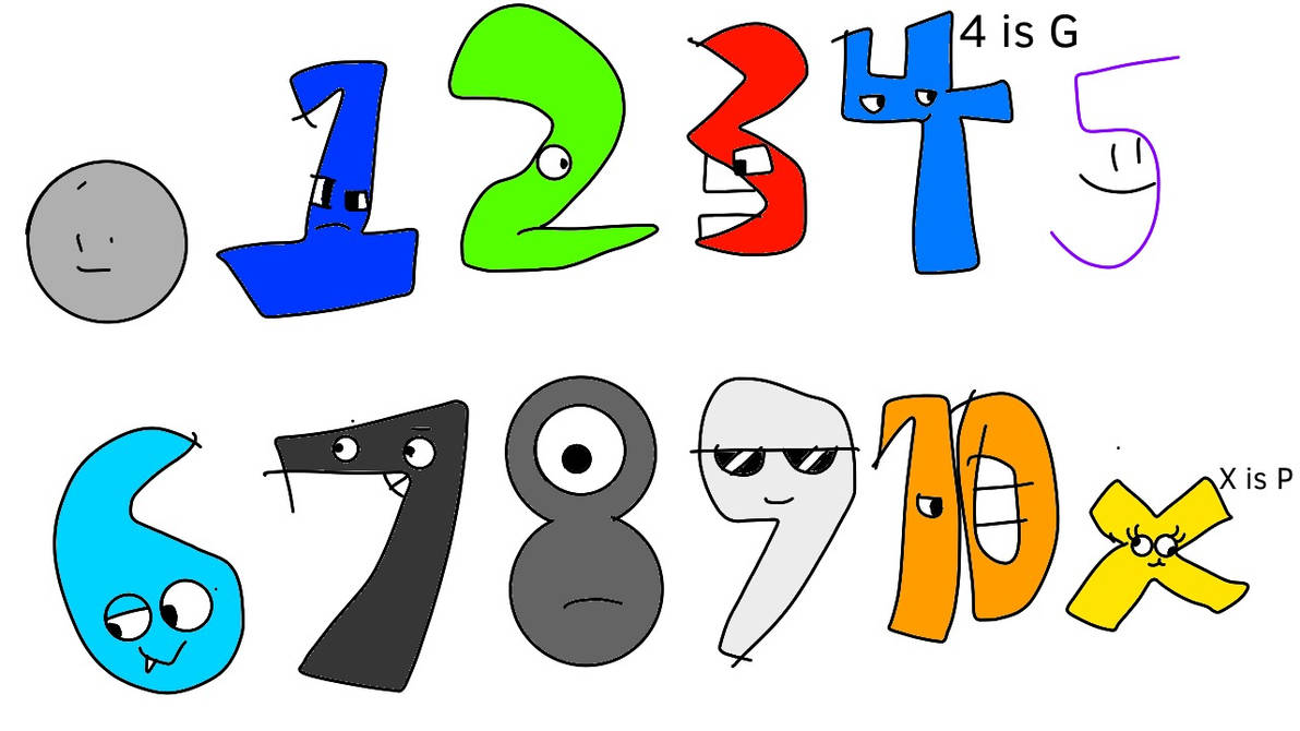 Bfdi Numbrrd BFDI Numbers as Lore characters Part 1 by nanny2009ksksk on DeviantArt