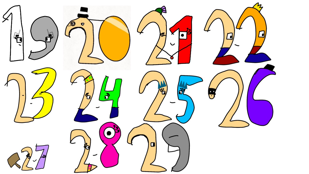 Number lore SES Semmartery 1 to 12 by nanny2009ksksk on DeviantArt