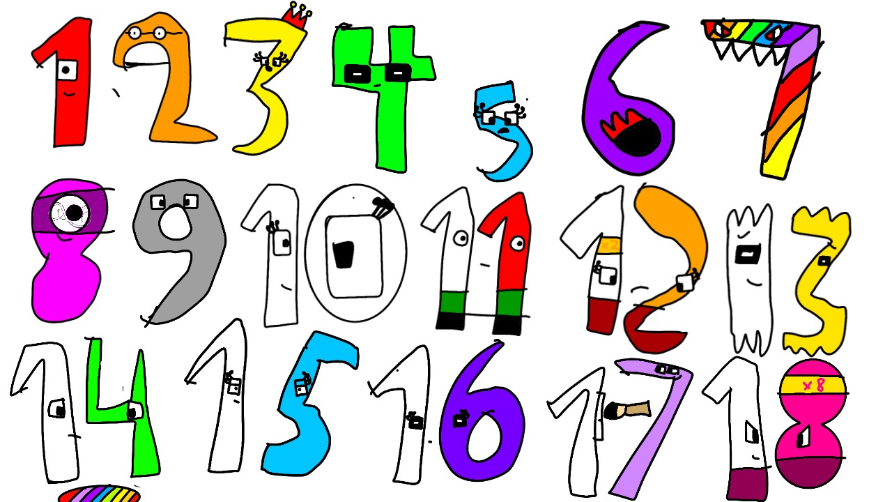 Number Lore Math Machine Deviantart Janna Janna number lore 1-18 by nanny2009ksksk on DeviantArt