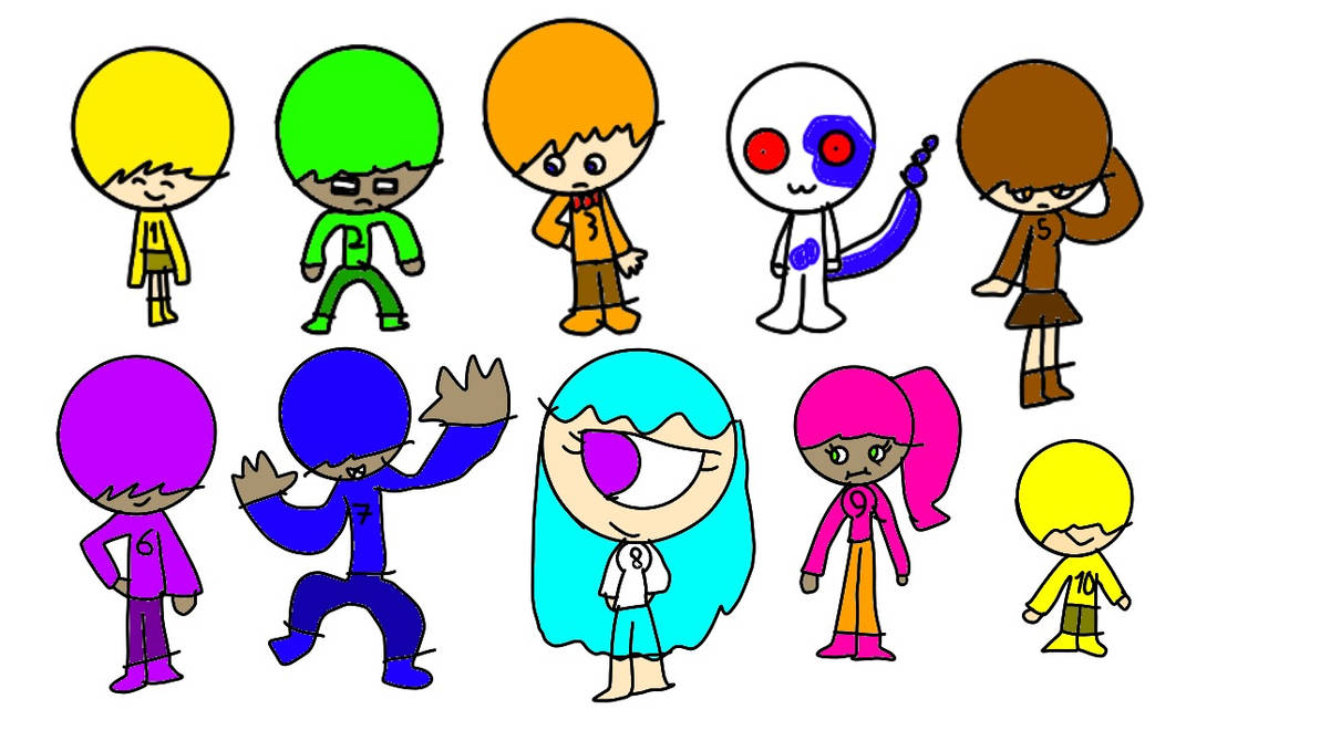 Number Lore Rabbit Humans CheeseCattie number lore humans by nanny2009ksksk on DeviantArt