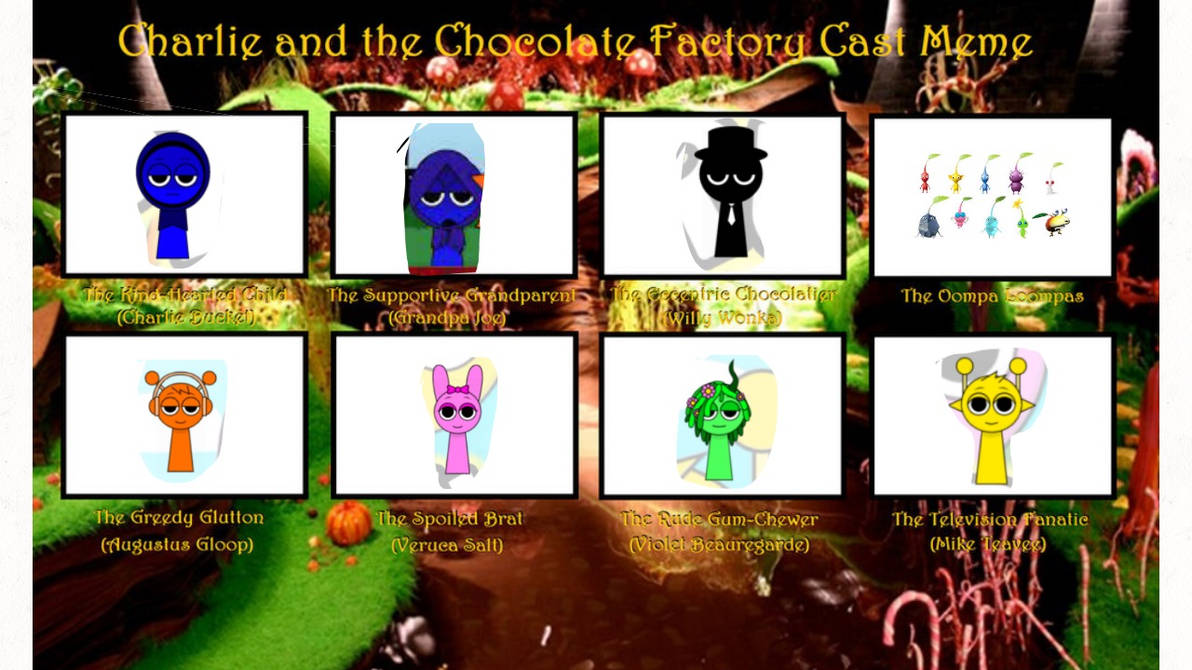 Jevin and the chocolate factory (sprunki) by nanny2009ksksk on DeviantArt