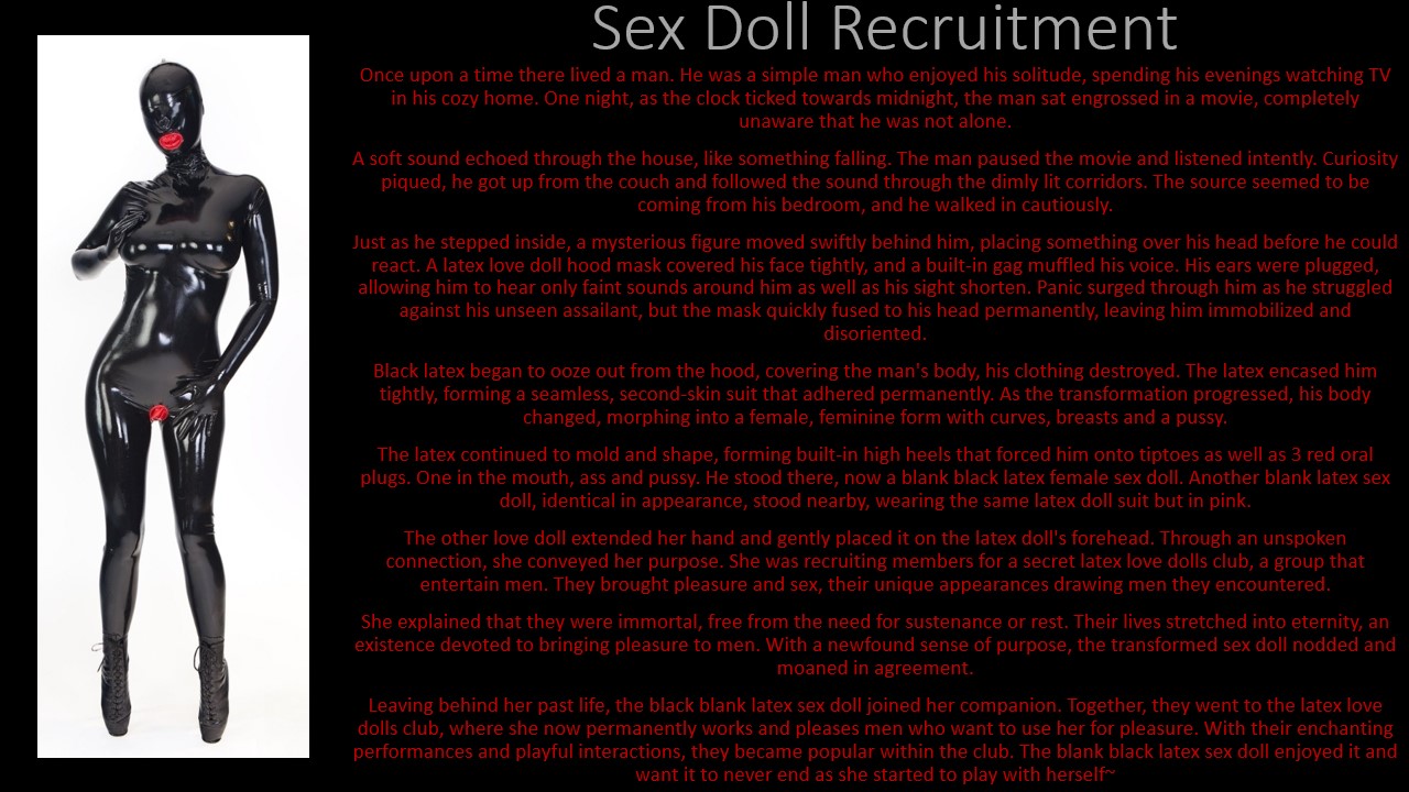 Sex Doll Recruitment Caption by logoffkid on DeviantArt Sex Doll Recruitment Caption by logoffkid on DeviantArt