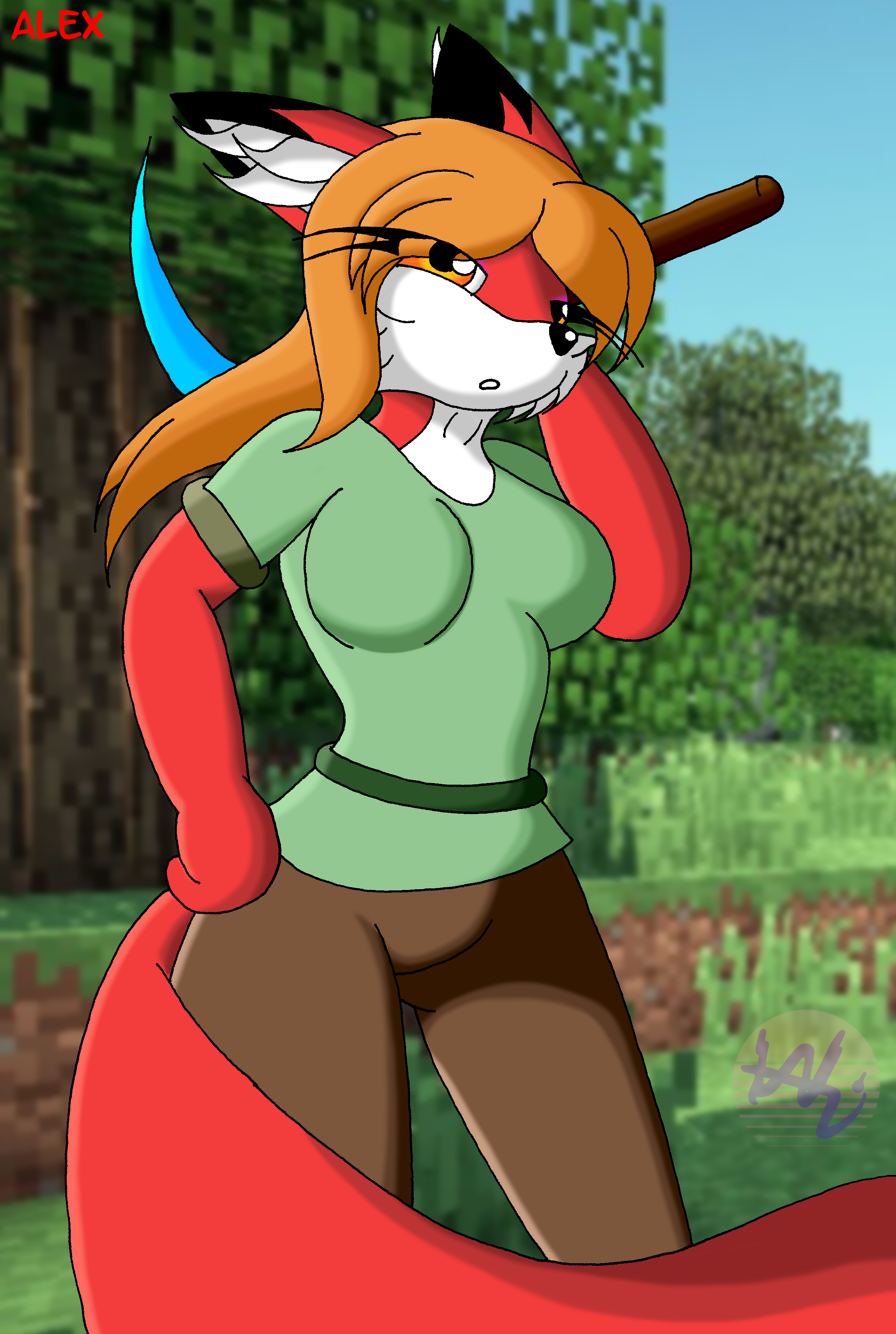 Sami on X: Lady Tails Halloween Outfit, Yeah.