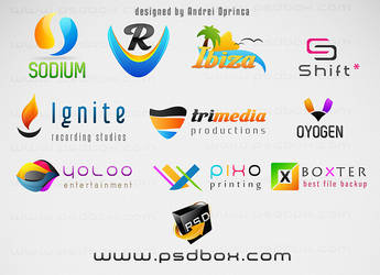 My Fresh PSD Logos - FREE