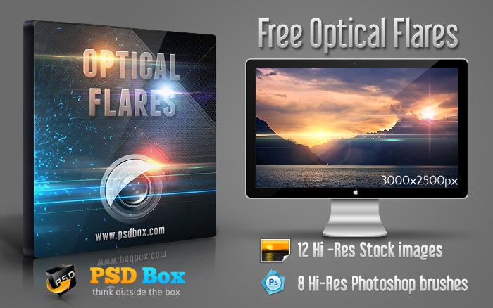 Free Optical Flares Stock