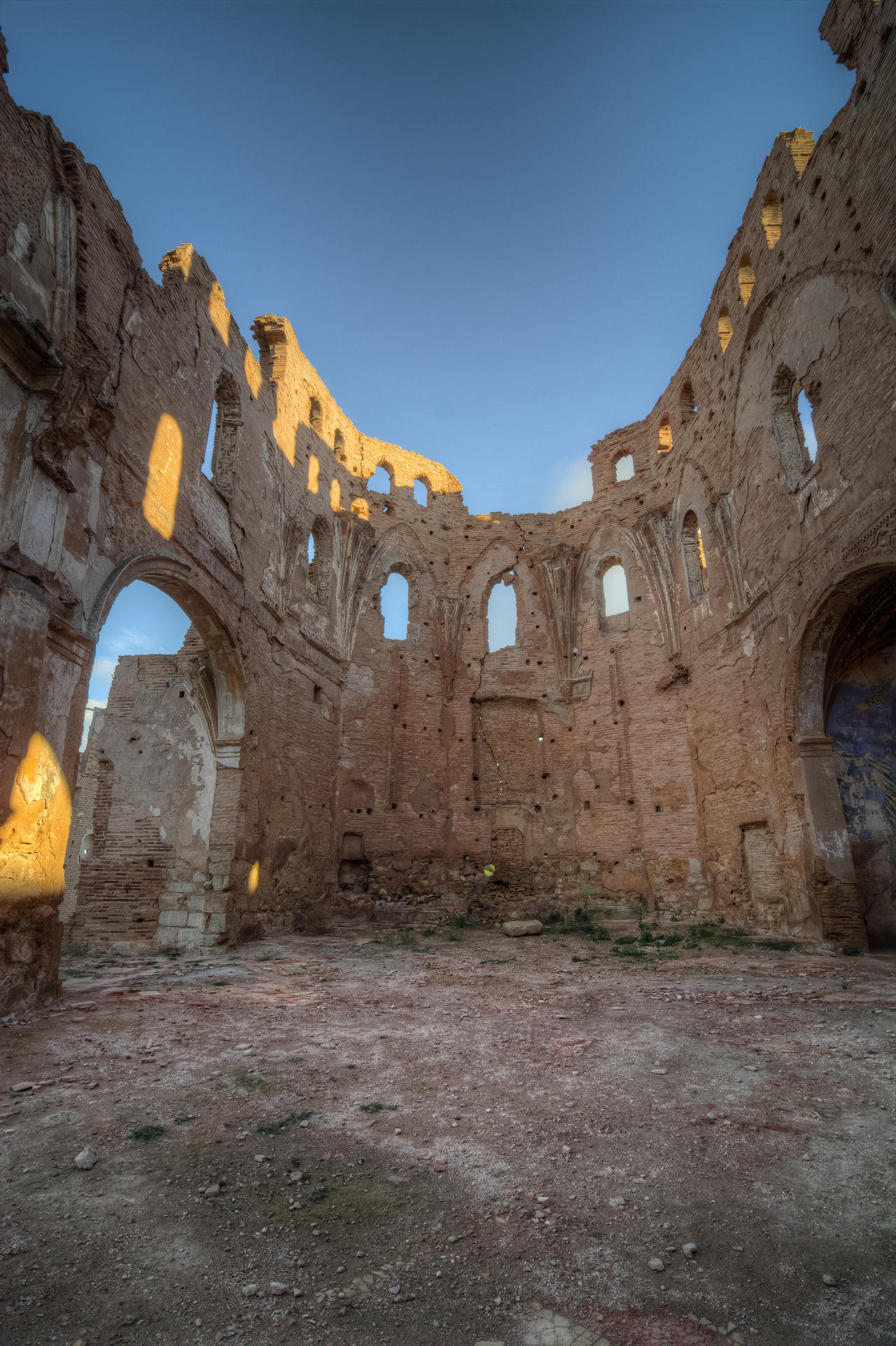 Belchite Destroyed church