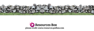 Rock Wall PNG Stock