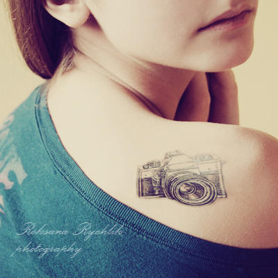 Camera tattoo