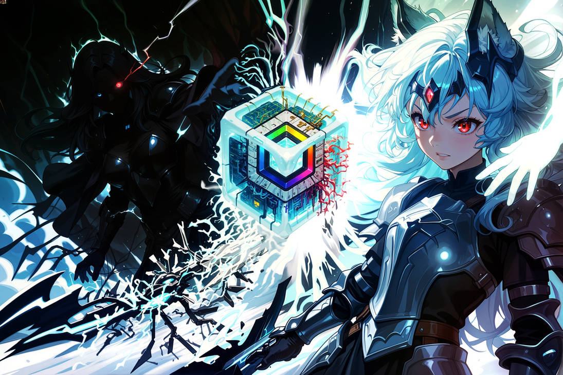 Sourcecore The Glitch (Shea) by LaVADraGoNX on DeviantArt