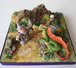 The Dragons Lair by louise-art