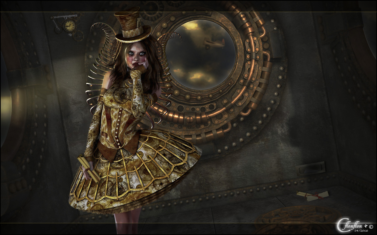 Courrier Steampunk