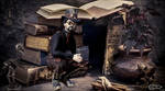 Steampunk En Bibliothque by cflonflon