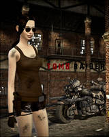 Lara Croft Sims by cflonflon