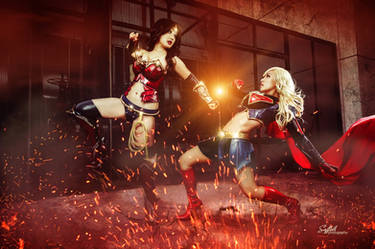 Wonder Woman vs Supergirl