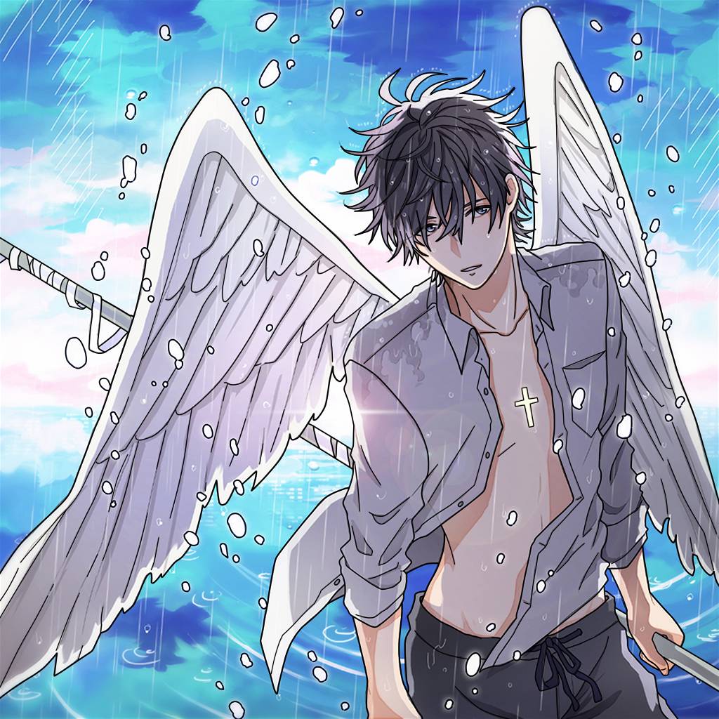 sexy anime angel boy by F1Zombiekillers on DeviantArt