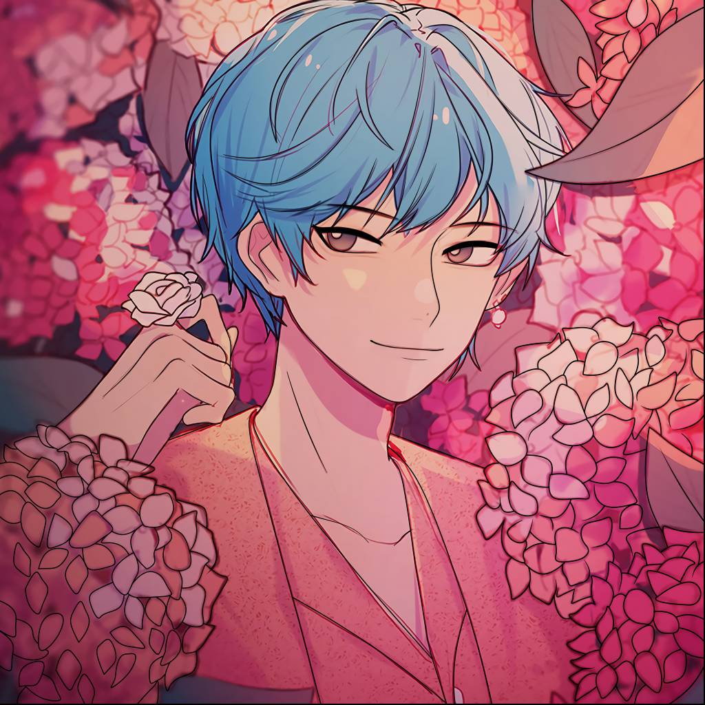 anime boy with flowers by F1Zombiekillers on DeviantArt anime boy with flowers by F1Zombiekillers on DeviantArt