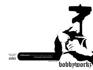 bobworkz splash page..