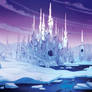 Background for Ice palace