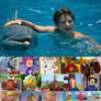 Friendly Friends loves Sandy and Flipper