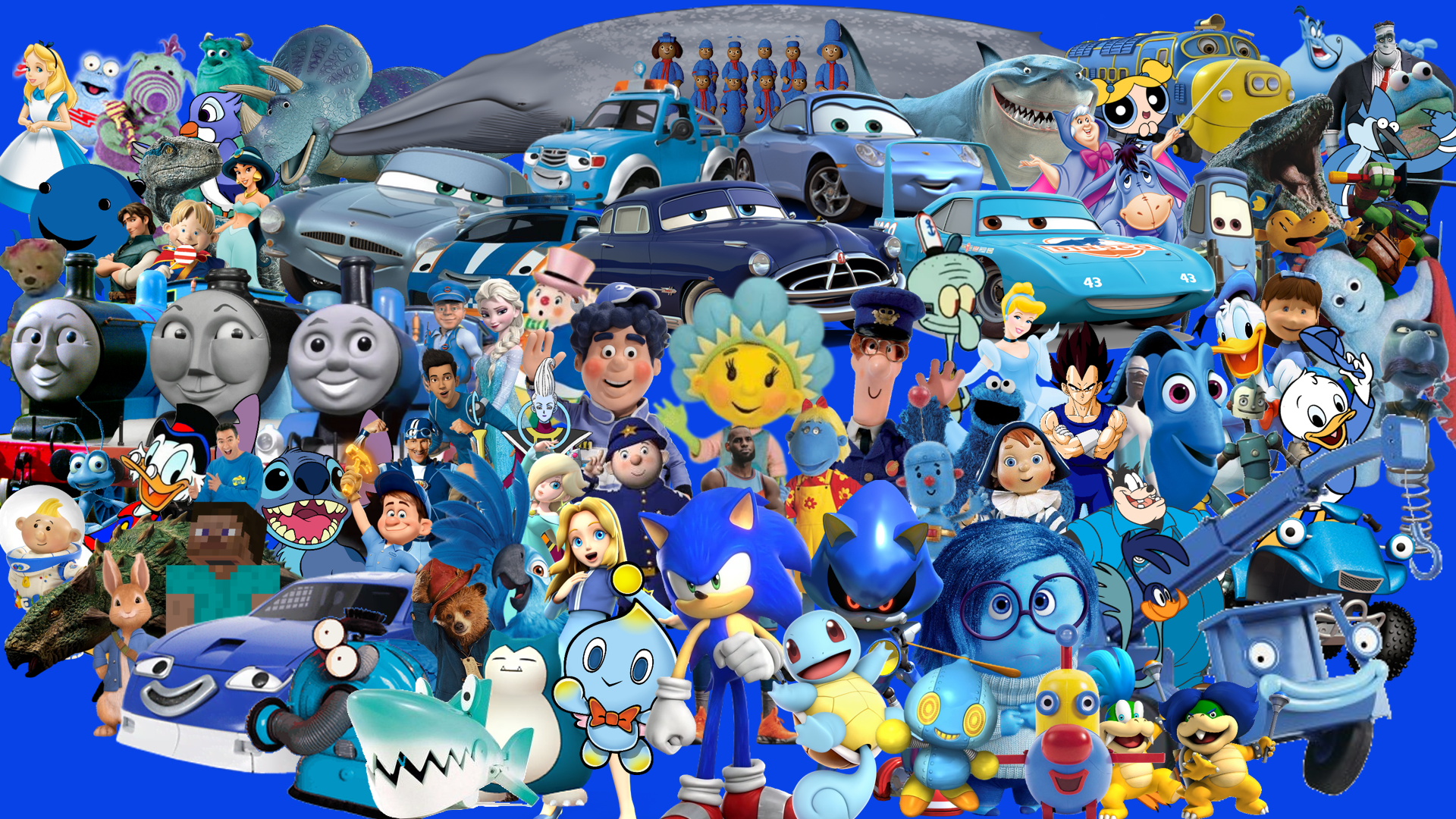 My Favourite Blue Characters (Update 2)