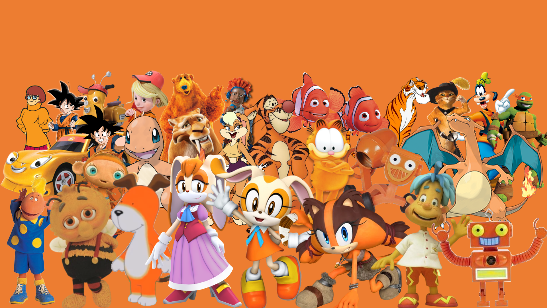 My Orange Characters