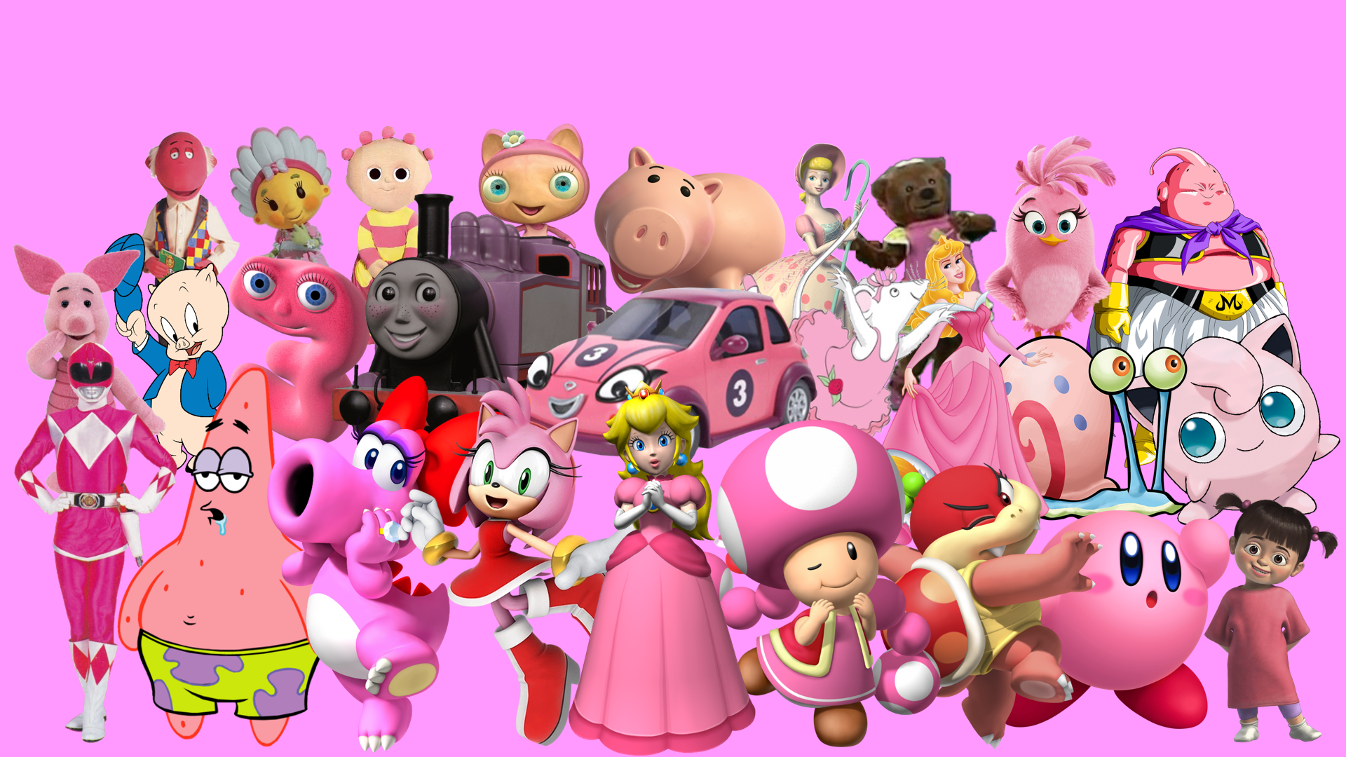 My Pink Characters