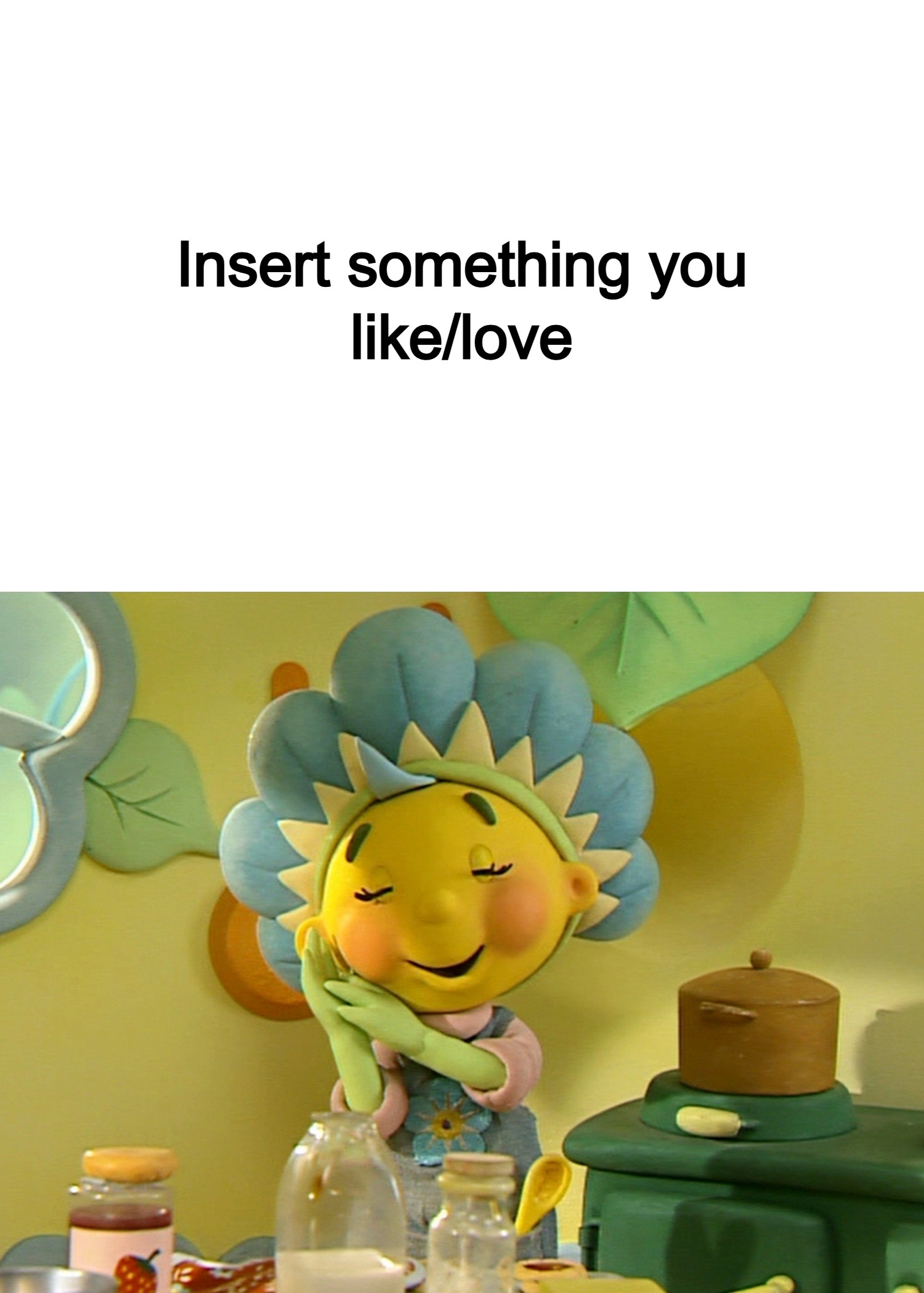 Fifi Forget-Me-Not likes/loves what