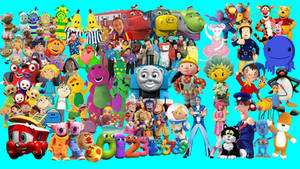 My Childhood TV Show Characters