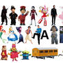 My Favourite Characters in Alphabet Part 1