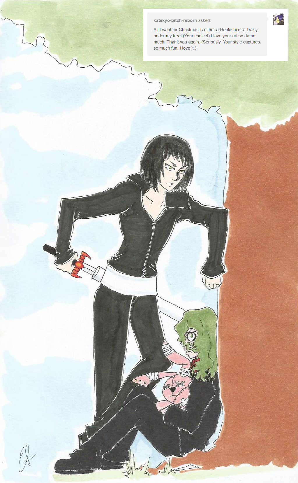 Genkishi And Daisy By Dolphin96 On Deviantart Genkishi And Daisy By Dolphin96 On Deviantart