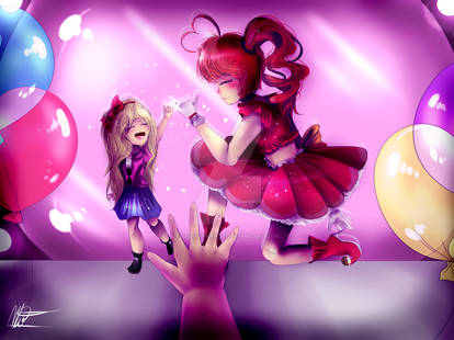 Sad Circus baby anime by xor official fnaf sl by Sophiaxxaa on